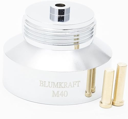 BLUMKRAFT Metalladapter für Heizkörper OVENTROP und PRUSS M40 x1,5 (Prototyp) auf M30 x 1,5 für Thermostat/Thermostatkopf M30 x 1,5 männlich - Cheap-Us