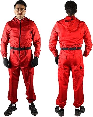 TOOL-ELITE Overall Arbeitsanzug Rot Schutzanzug Arbeitskleidung Arbeitsoverall Maleranzug - Cheap-Us