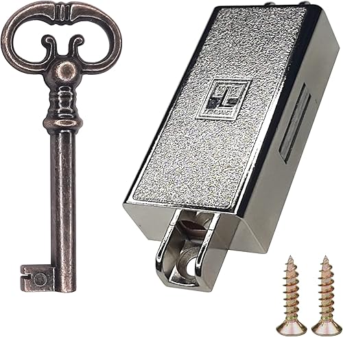 cyclingcolors Drehstangenschloss Möbelschloss Zierschlüssel Schrankschloss Aufschraubschloss, Rechts - Cheap-Us