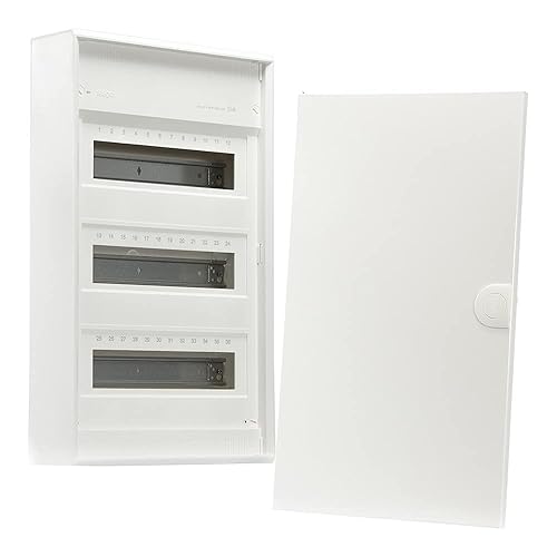 Hager Aufputz Verteiler Volta VA36CN 3-reihig mit Tür VA36T Verteilerkasten IP30 - Cheap-Us