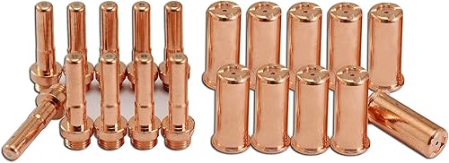 RIVERWELD C1403 Plasma -Elektrode Lang & Tipp C1395 Cebora P70 & PR0064 CB70 Plasma schneider 20pcs 20pcs - Cheap-Us