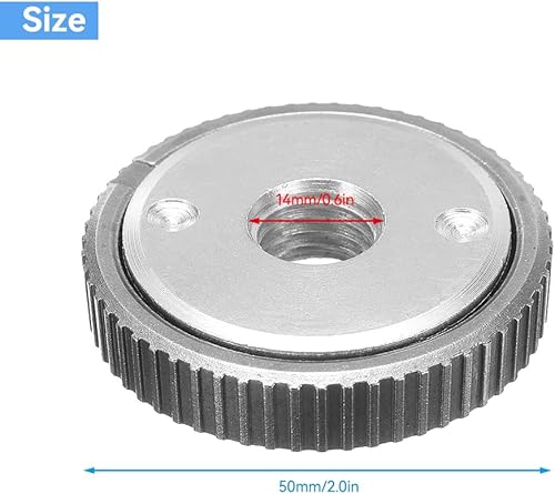 2 Stücke Schnellspannmutter, Spannmutter, für Alle von Makita, Decker, Flex, Metabo,Hitachi etc M14 Winkelschleifer Spannmutter - Cheap-Us
