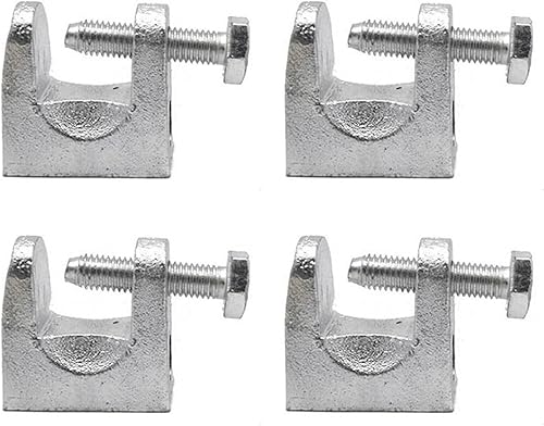 4 Stk Trägerklemme, Stahlträger, Schraubklemme, Schraubklemmen Metall, Trägerklammern, Trägerklammer Halterung Aus Verzinktem Stahl, Öffnung 25mm, Für Strom, Bau,Stahl Und Anderen Industrien Verwendet - Cheap-Us