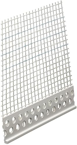 10 x Handelskönig PVC Abschlussprofil 3 mm je 200 cm = 20 m Abschluss Kantenprofil Gewebe Putzabschluss Fassade - Cheap-Us