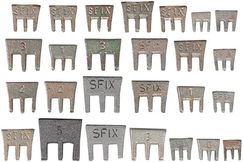SW-Stahl 50128L Hammerkeilsortiment 25-teilig I Stielbefestigungskeil Set aus verschiedenen Größen I Hammerkeiler für 100 g - 6 kg Kopfgewicht I sichere Verbindung zwischen Hammerstiel und Hammerkopf - Cheap-Us