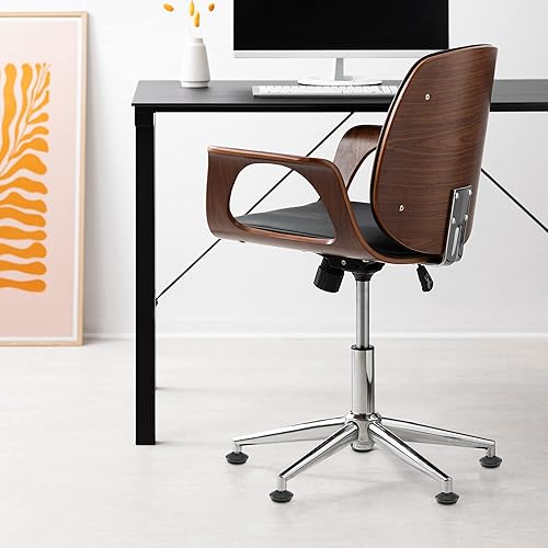 kwmobile Bürostuhl Gleiter 5er Set - Bodengleiter für Schreibtischstuhl 11mm x 22mm - Drehstuhl Füße Parkett Fliesen - Stuhl Fußgleiter - Silber - Cheap-Us