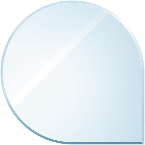 raik B40008 Kamin Glasplatte Tropfen inkl. Facette - Cheap-Us