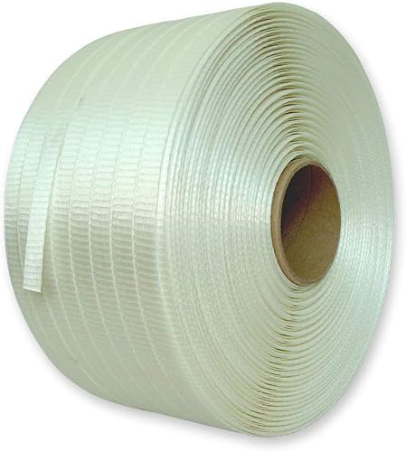16 mm Umreifungsband Textil, gewebt, 850 m, Reißkraft 450 kg, Kraftband für Bündelgerät - Cheap-Us