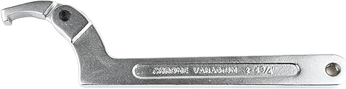 Larcele Hakenschlüssel für Mutter, seitlicher verstellbarer Schraubenschlüssel YYBS-01 (Vierkantkopf, 51-121 mm) - Cheap-Us