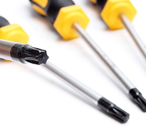 CCLIFE Torx Schraubendreher Set TX magnetisch T6-T40, 11 Stück mit Sternlochbohrung - Cheap-Us