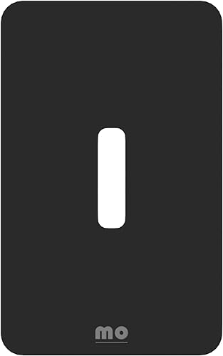 Schlanke, elegante, nicht klebende Wandplatte, kompatibel mit ALLEN Türklingeln, mattes Finish, strapazierfähiger Plexiglas-Kunststoff, sitzt zwischen Türklingel und Wand, deckt Löcher und Kratzer ab - Cheap-Us