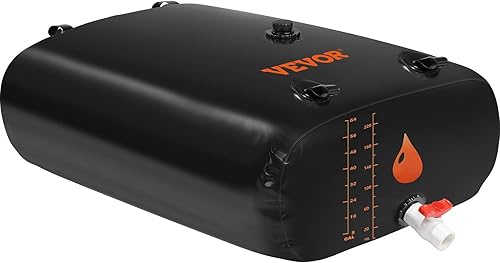 VEVOR Wasserblasen 540L Aufbewahrungsbehälter PVC 1000D Wassertank 150x90x40cm bei vollem Wasser Wassersack -30℃～+70℃ Weicher Wasserbeutel für Garten Camping Wohnmobil Dürre Feuerwehreinsatz - Cheap-Us