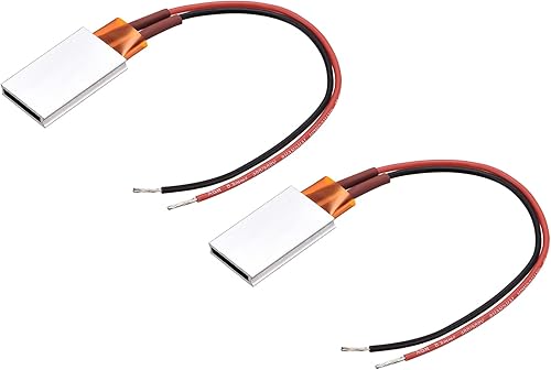 sourcing map 2 Stück PTC Heizelement 12V 7W-50W 200C Konsistente Temperatur Keramik Thermostat für Heizen - Cheap-Us