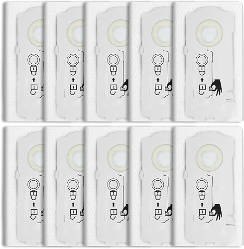 10 Stück SELFCLEAN Filtersack SC-FIS-CT MINI/MIDI-2/5 für Festool CT MINI/CT MIDI/CT 15 Staubsauger ab Baujahr 2019,Staubsaugerbeutel Ersatzteile,Große Kapazität Ersatzbeutel Zubehör - Cheap-Us