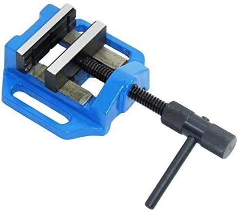 Maschinenschraubstock 80 mm 3' - Schraubstock Säulenbohrmaschine Tischbohrmaschine - Cheap-Us