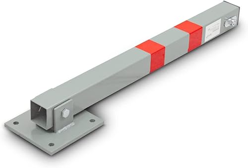 Parkpfosten Parkplatzpfosten Absperrpfosten Parkplatzsperre Poller 65cm Klappbar (1 Pfosten) - Cheap-Us
