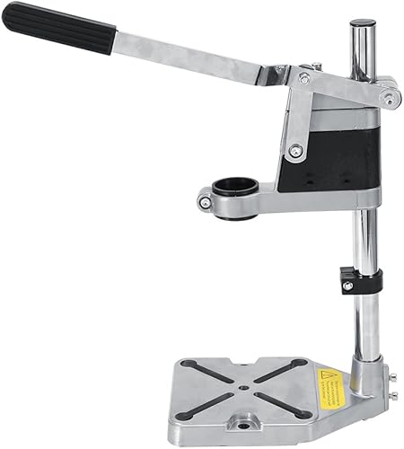 Bohrmaschinenständer, Bohrständer für Handbohrmaschine, Verstellbarer Bohrständer für Bohrmaschine mit Halsbanddurchmesser 43mm/38mm, Tischbohrmaschine Ständer für Genaues Bohren - Cheap-Us
