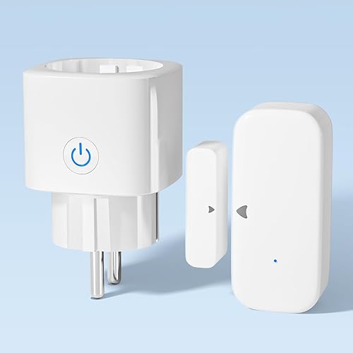 Fensterkontaktschalter Dunstabzugshaube, Funk Abluftsteuerung, Fensterschalter für Kamin, Kontaktschalter mit Fenster Magnetschalter für Dunstabzugshaube - Cheap-Us