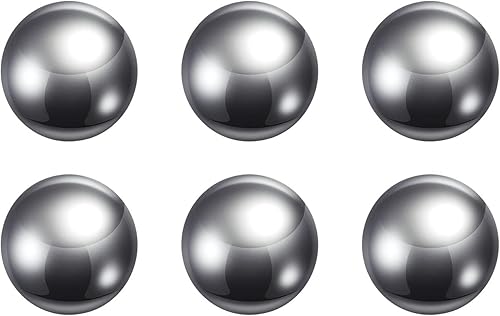 QUARKZMAN 6Stk Präzision Kugeln 20mm Durchmesser 304 Edelstahl für Lager - Cheap-Us