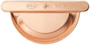 Kupfer Ablaufrohrbogen für Fallrohre 100mm 72° Grad Kupfer Regenrohrbogen mit Einsteckfase - Cheap-Us