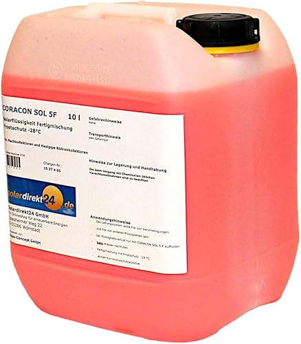 10 Liter Solarflüssigkeit Coracon Sol 5F - Cheap-Us