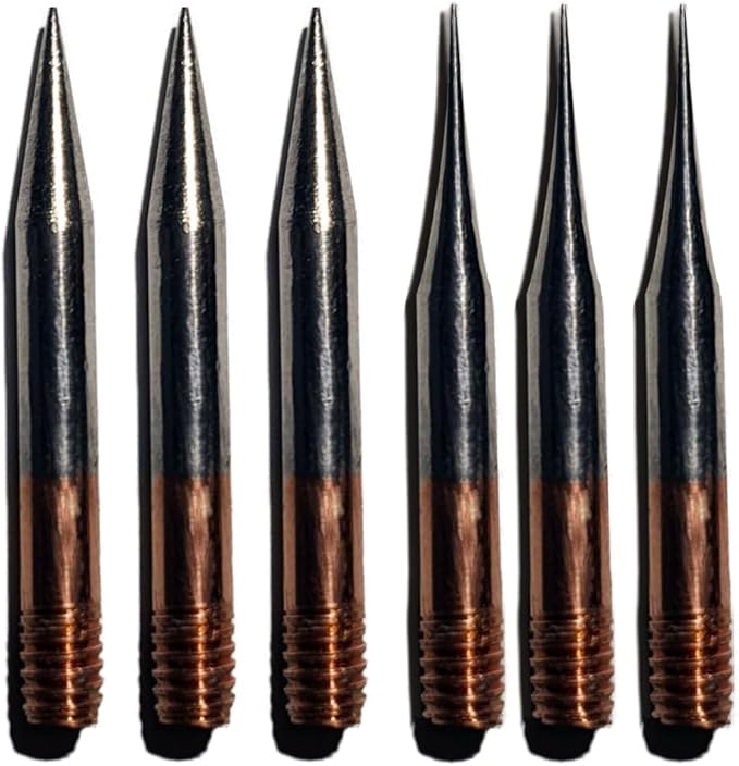 Lötspitze, Einschraubspitze, M4-Gewinde, Parkside, Ersatz - 6er Set Lötspitze Ersatz Lötspitzen Set Lötstation Tool Te mperaturregelung - 6 Stück - Cheap-Us