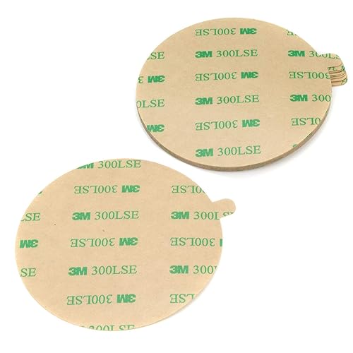 3M Doppelseitige Klebepads Klebepunkte durchsichtig Klebstoff transparent D80mm 10 Stück - Cheap-Us