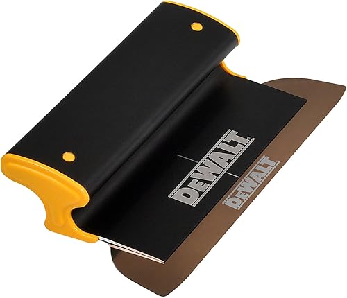 DEWALT Trockenbau Skimming Klinge, 25,4 cm | Pro-Grade | extrudiertes Aluminium & europäische Edelstahl-Konstruktion | schlagfeste Endkappen | Sheetrock Gyprock Wandboard Gipskarton | DXTT-2-910 - Cheap-Us