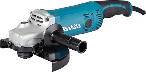 Makita GA9050R Winkelschleifer 230 mm, 2.000 W, Schwarz, Cyan, Silber, (L x B x H) 455 x 250 x 132 mm - Cheap-Us