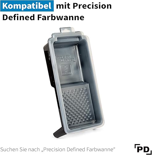 Precision Defined Farbwanne Einsatz – Farbwanne – Farbwanne Einsatz für 31.6 x 15.6 x 8.2 cm (L x B x H) große Farbwanne – Farbschale Einsatz aus stabilem Kunststoff – 10er Pack - Cheap-Us