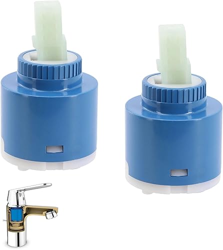 Keramik Kartusche 35 mm,Keramik Kartusche Wasserhahn,35 mm Wasserhahn Cartridge,35mm Keramik Kartusche,Ersatzkartusche für Einhand Armaturen Waschbecken, Dusche,Badewanne,Ersatzteile für Wasserhahn - Cheap-Us