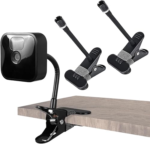 2 Stück Flexible Halterungen, Kamerahalterung Klemmhalterung Metall Kamerahalterung für Blink XT/XT2, Blink Mini und Blink New Blink Outdoor/Indoor - Cheap-Us