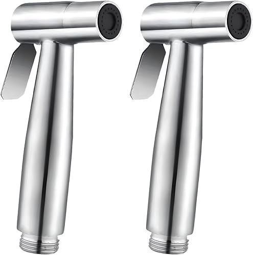 YANINEE 2 Stück Edelstahl Bidet Handbrause für Toilette, WC Dusche mit Dual-Modus, Bidet Brause - Cheap-Us