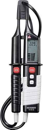 VOLTCRAFT VC-65 SE Zweipoliger Spannungsprüfer CAT III 1000 V, CAT IV 600 V Akustik, LCD, LED - Cheap-Us