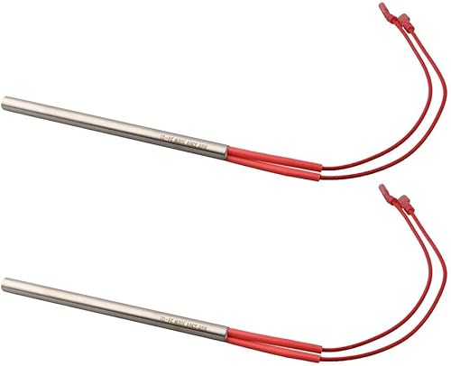 Glühzünder für Nemaxx Pelletöfen P6, P9 und P12, Durchmesser 9,5 mm, Gesamtlänge 150 mm, 2 Stück - Cheap-Us