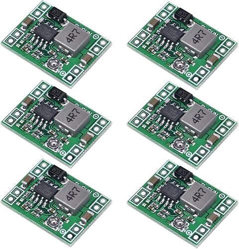 Senbeeda 6 Stücke MP1584EN Step Down Converter 3A, Ultra Kleine DC-DC 4,5-28V bis 0,8-20V Power Abwärts verstellbares Modul Buck Converter 24V Zu 12V 9V 5V 3V Arduino DIY - Cheap-Us