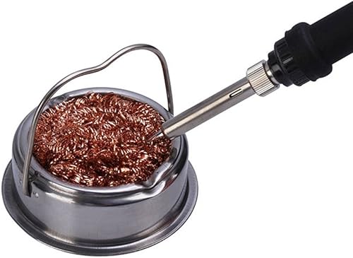 BESTOMZ Lötspitzenreiniger Lötkolben-Spitze Düsenreiniger mit Halter - Cheap-Us