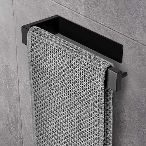Flybath Handtuchring SUS 304 Edelstahl Gebürstetes Silber Handtuchhalter Wandmontage Selbstklebend (Kein Bohren) - Cheap-Us