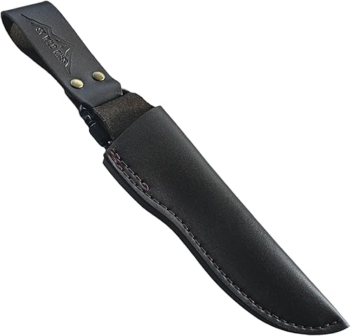 SK Wild Ones® Universell Echt Messerscheide Aus Leder - Lederscheide Für Messer - messerhülle Leder - Messerscheide Ohne Messer - Leder Messer mit Befestigung Kydexscheide Holster Gürtelclip Tek Lok - Cheap-Us