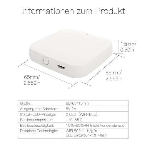 MOES Fingerbot Plus Smart Switch Toggle-Smart Button Pusher Upgrade mit Touch-Steuerung,Kompatibel mit Smart Life App,Erfordert MOES Tuya BLE Hub für Alexa, Google Home und Timer-Steuerung - Cheap-Us