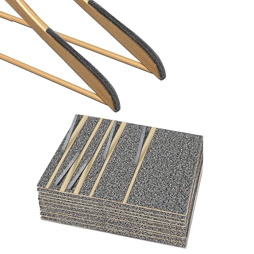 Schaumstoffstreifen mit Klebstoff für Kleiderbügel, rutschfestes Schaumstoffband, selbstklebende Schaumstoffstreifen, 200 Stück (100 Stück) - Cheap-Us