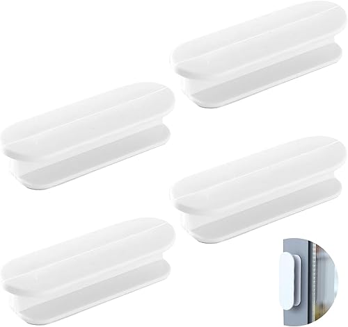 4 Stück Balkontürgriff Kleben Set, Kein Bohren Balkontürgriff Außen für Balkon, Fenster, Balkontürgriff für Schubladen, Schränke, Möbel (weiß) - Cheap-Us