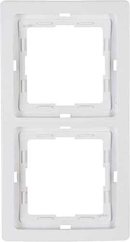 Kopp Venedig rein-weiß Profipack mit 5 Abdeckrahmen 2-fach, 400229018 - Cheap-Us