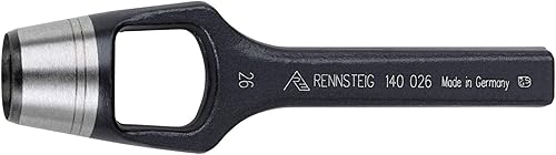 Rennsteig Henkellocheisen (Ø 21 mm, Locheisen, Lochstanzer, Stanzer für Gummi, Leder, Filz, Kunststoff, Kork, Stoff, Stanzwerkzeug) 1400210 - Cheap-Us