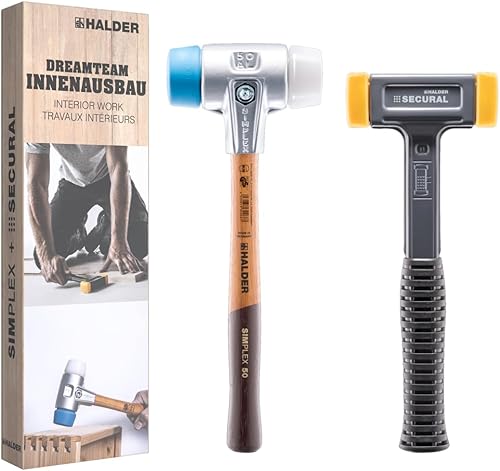 HALDER - Aktionsbox Dreamteam Innenausbau, SIMPLEX-Schonhammer, TPE-soft/Superplastik und SECURAL-Schonhammer | 3117s003 - Cheap-Us