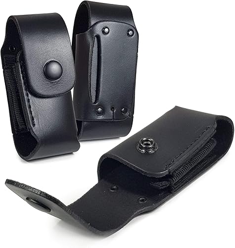 TUFF LUV Echt Leder Holster Hülle Tasche [Kompatibel Mit] Leatherman Wave/Wave Plus - Schwarz - Cheap-Us