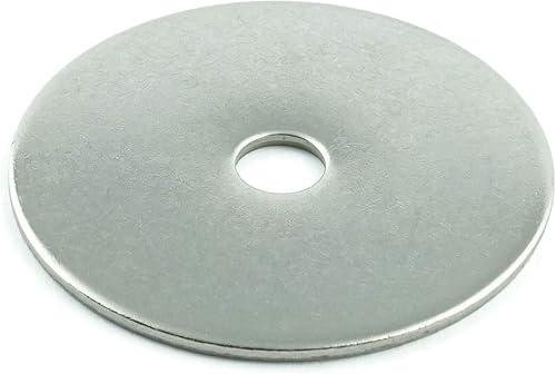 Eisenwaren2000 | M6 Karosseriescheiben 6,4 X 30 mm (50 Stück) - Beilagscheiben - Kotflügelscheiben - Edelstahl A2 V2A - rostfrei - Cheap-Us