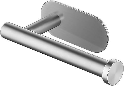Toilettenpapierhalter Ohne Bohren, Toilette Toilettenpapier Bohren Papierhalter Selbstklebend Klopapierhalter Edelstahl Bohrpapierhalte WC Papier Halterung - Cheap-Us