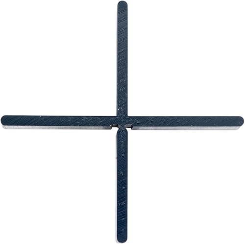 Sanpro Niedrige Fugenkreuze, Größe 3 mm/Höhe 10 mm, Anzahl 100 Stück (Fugenkreuze Fugen Boden Bodenplatte Terrasse Terassenplatten verlegen Kreuze) (Pack à 100 Stück) - Cheap-Us