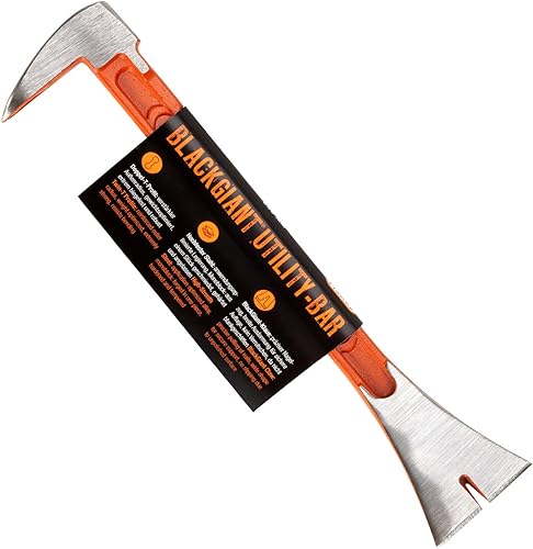 Picard Nageleisen BlackGiant® Utility-Bar Nr. 46Y - 250 mm, aus einem Stück geschmiedet, extrem Stabil, handlich, mit Nagelheber, Brecheisen 0004699-002 - Cheap-Us
